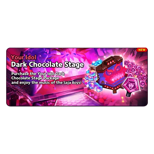 Dark Chocolate Stage Package (Your Idol)