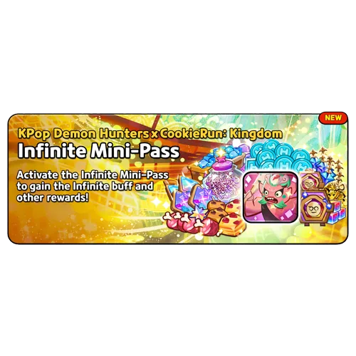 Infinite Mini-Pass (KPop Demon Hunters x CookieRun: Kingdom)
