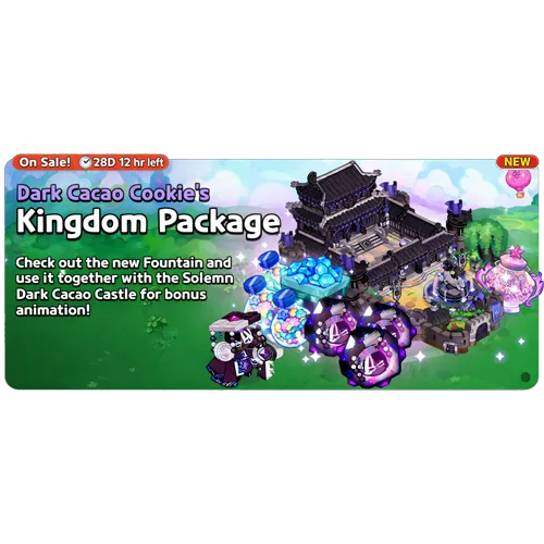 Kingdom Package (Dark Cacao Cookie's)