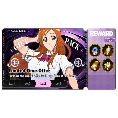 Limited-Time Offer Lv.3