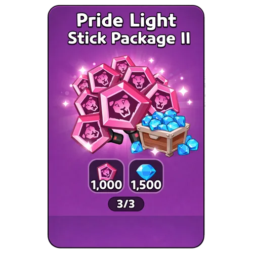 Pride Light Stick Package II