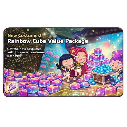Rainbow Cube Value Package (New Costumes!)