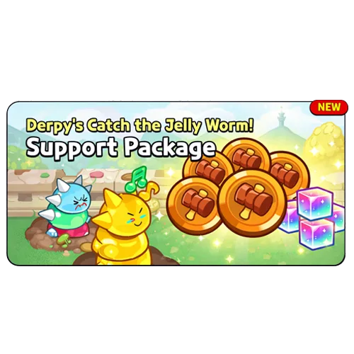 Support Package (Derpy's Catch the Jelly Worm!)