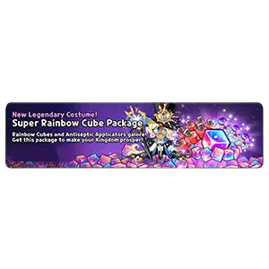 Super Rainbow Cube Package (New Legendary Costume)