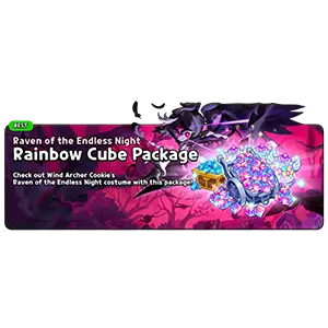Rainbow Cube Package (Raven of the Endless Night)