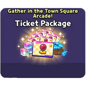Ticket Package (Gather in the Town Square Arcade!)