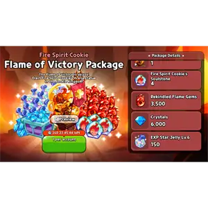 Flame of Victory Package (Fire Spirit Cookie)